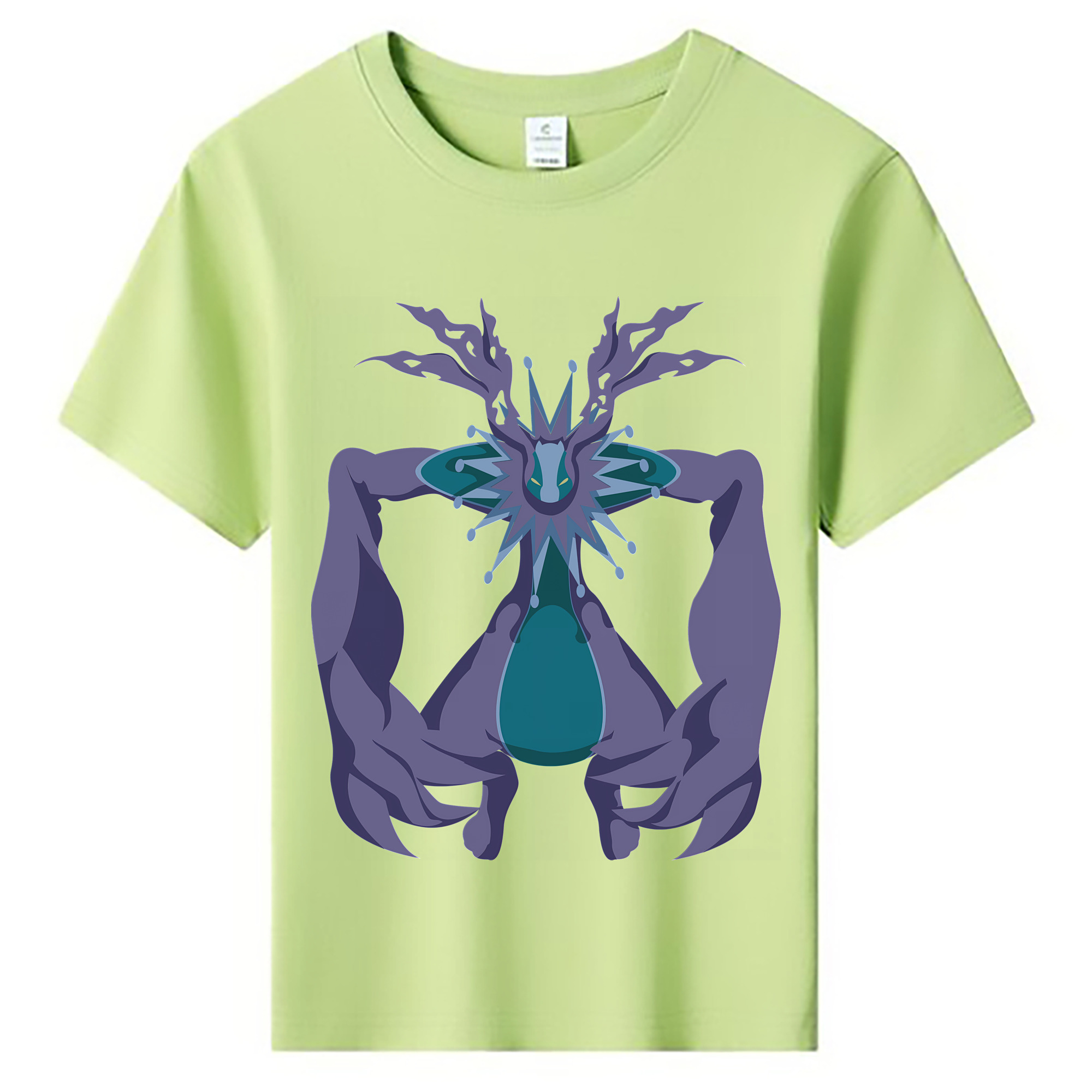 （画像用） Digimon デジタルモンスター/デジモン 綿100％キッズTシャツ（フロントプリント）